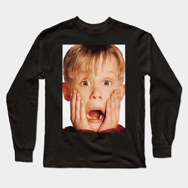 Kevin home alone Long Sleeve T-Shirt by Durro